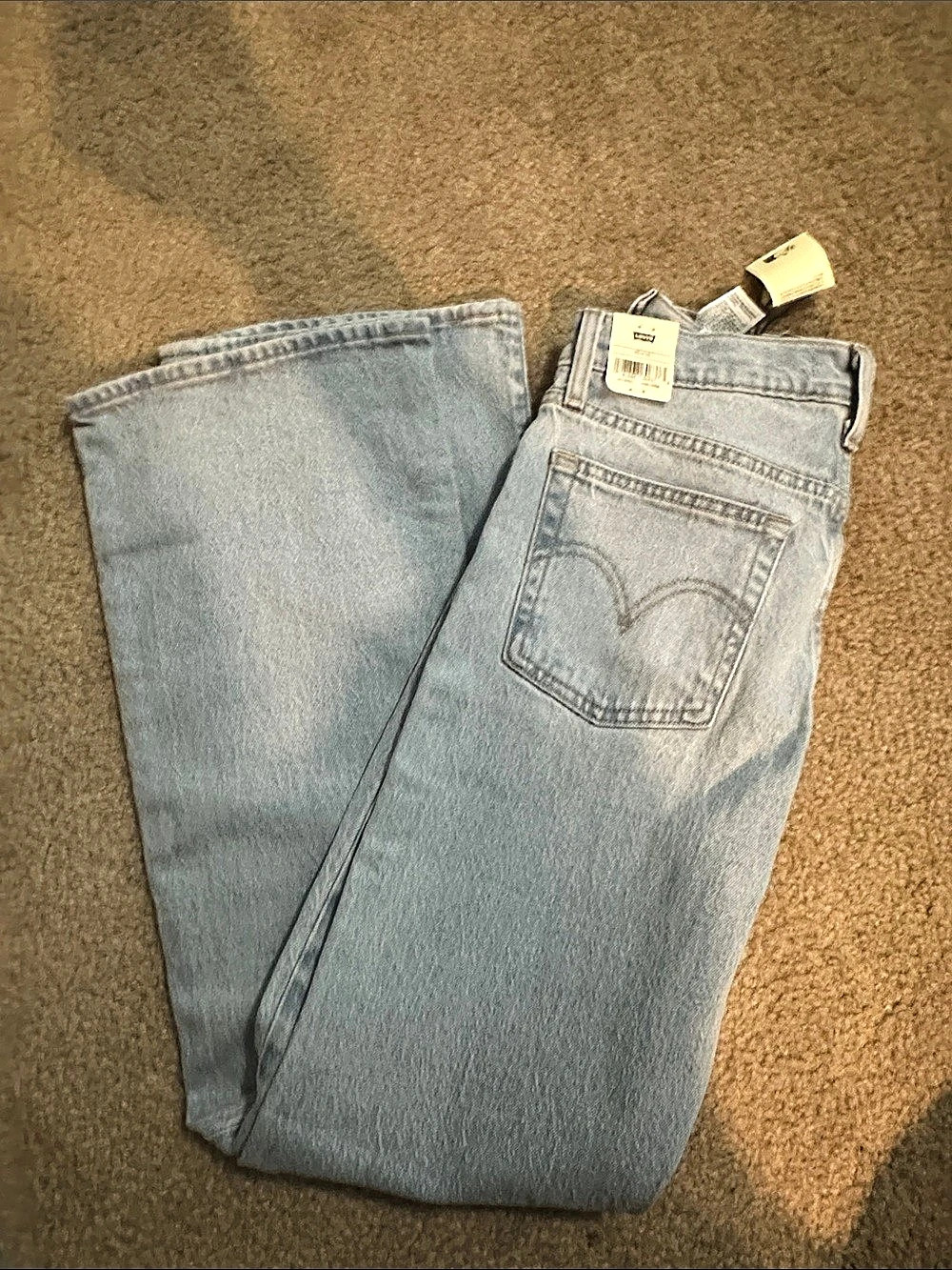Levi's Wedge Wide Leg Jeans Waist 25 NWT